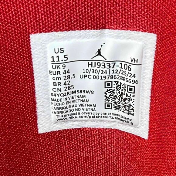 Air Jordan 1 Mid “Valentine’s Day 2025” – HJ9337-106 | 10M/11.5W main image 11